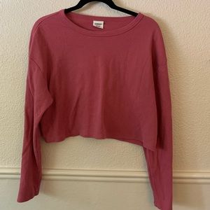 Cropped Long Sleeved T-Shirt